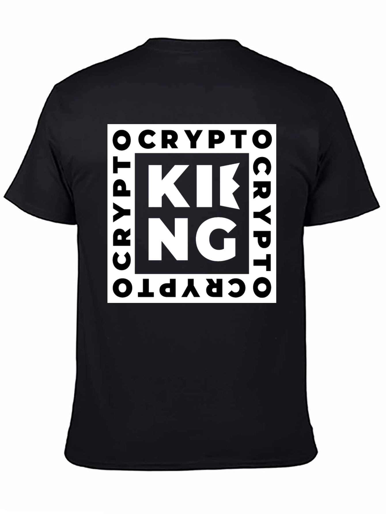 Crypto King T-Shirt - Bold Graphic Tee