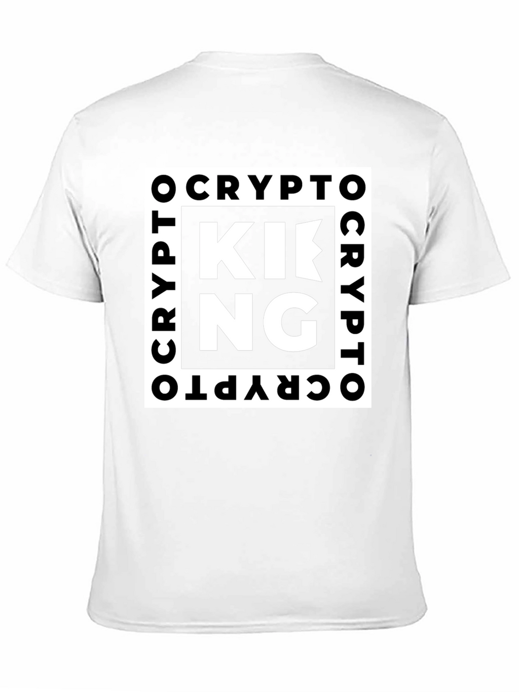 Crypto King T-Shirt - Bold Graphic Tee
