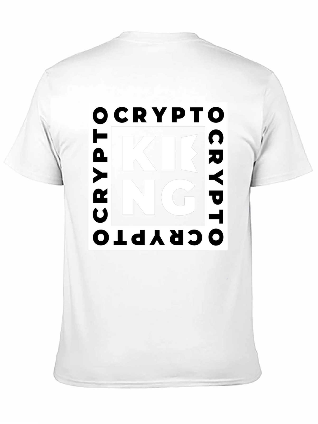 Crypto King T-Shirt - Bold Graphic Tee