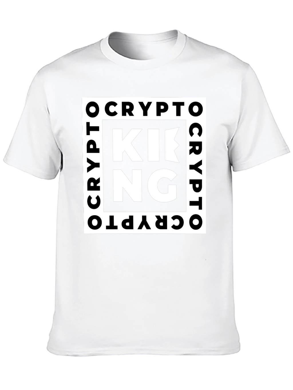 Crypto King T-Shirt - Bold Graphic Tee