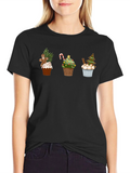Festive Cupcake Christmas T-Shirt