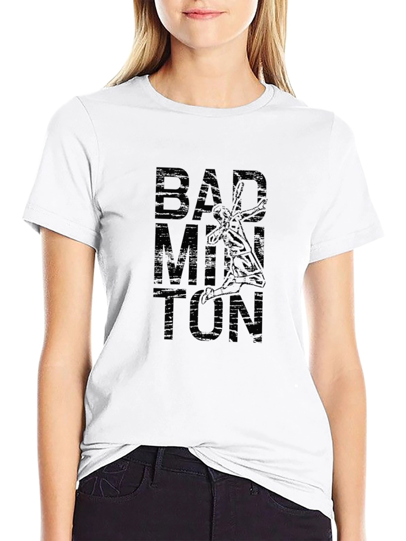 Badminton T-Shirt - Sporty Graphic Tee