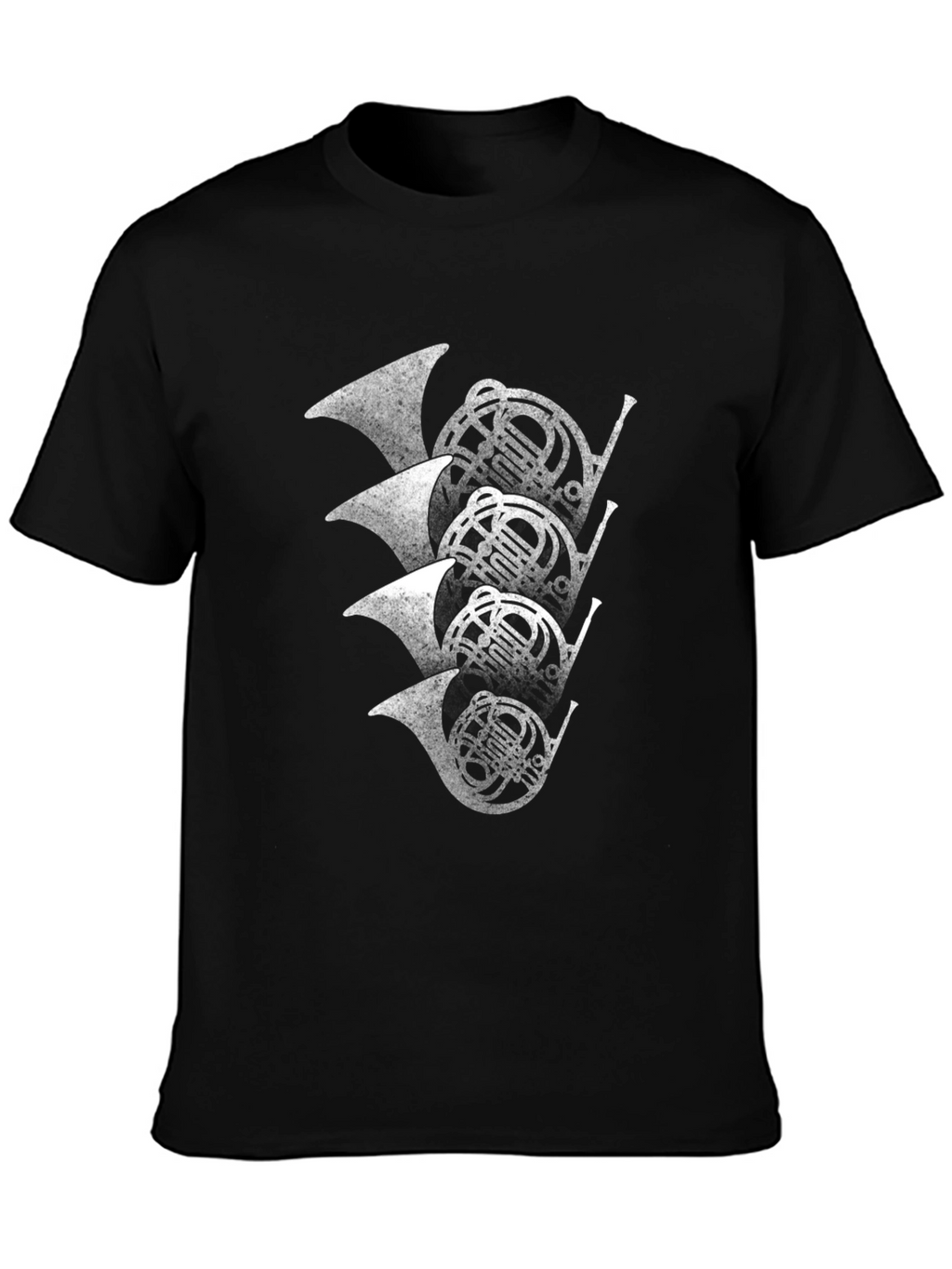 French Horn T-Shirt - Music Lover Tee
