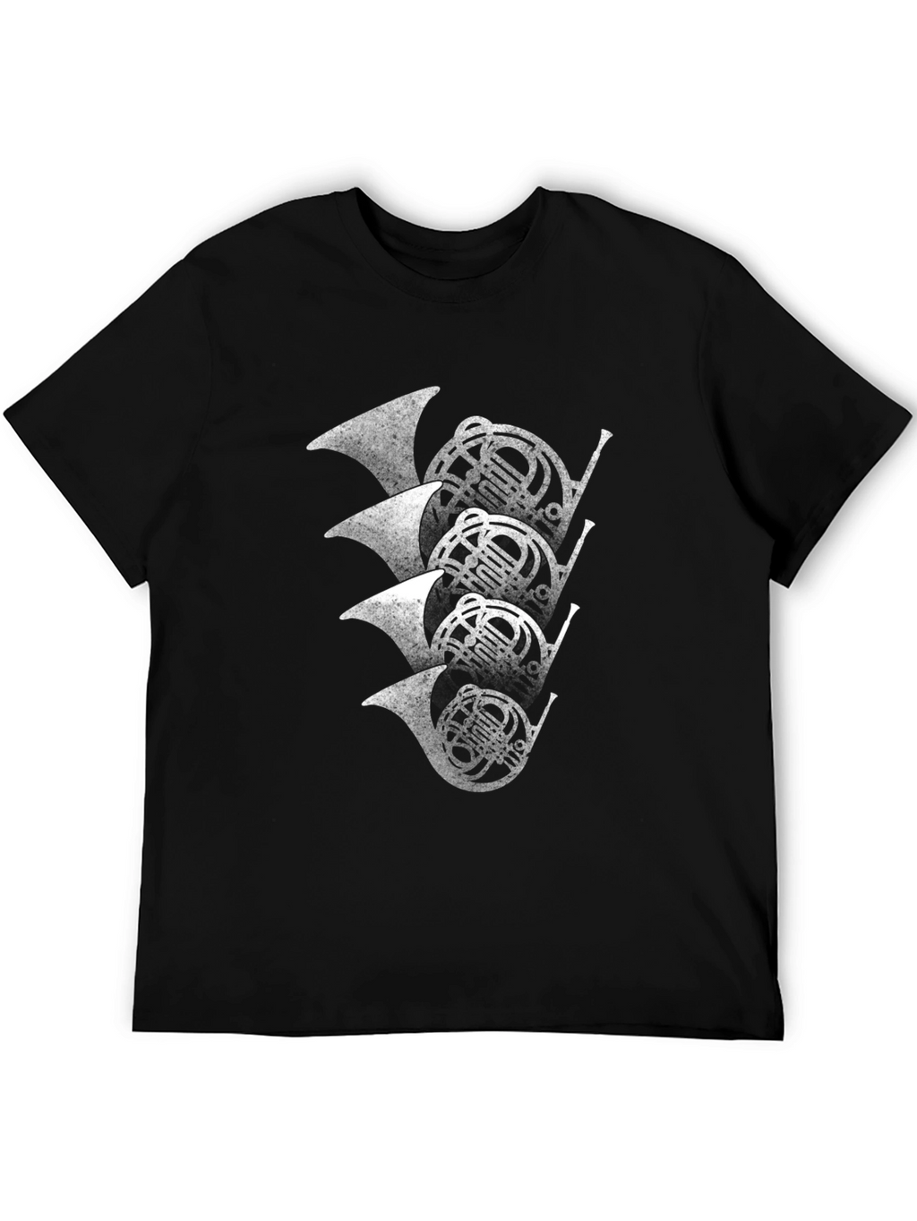 French Horn T-Shirt - Music Lover Tee