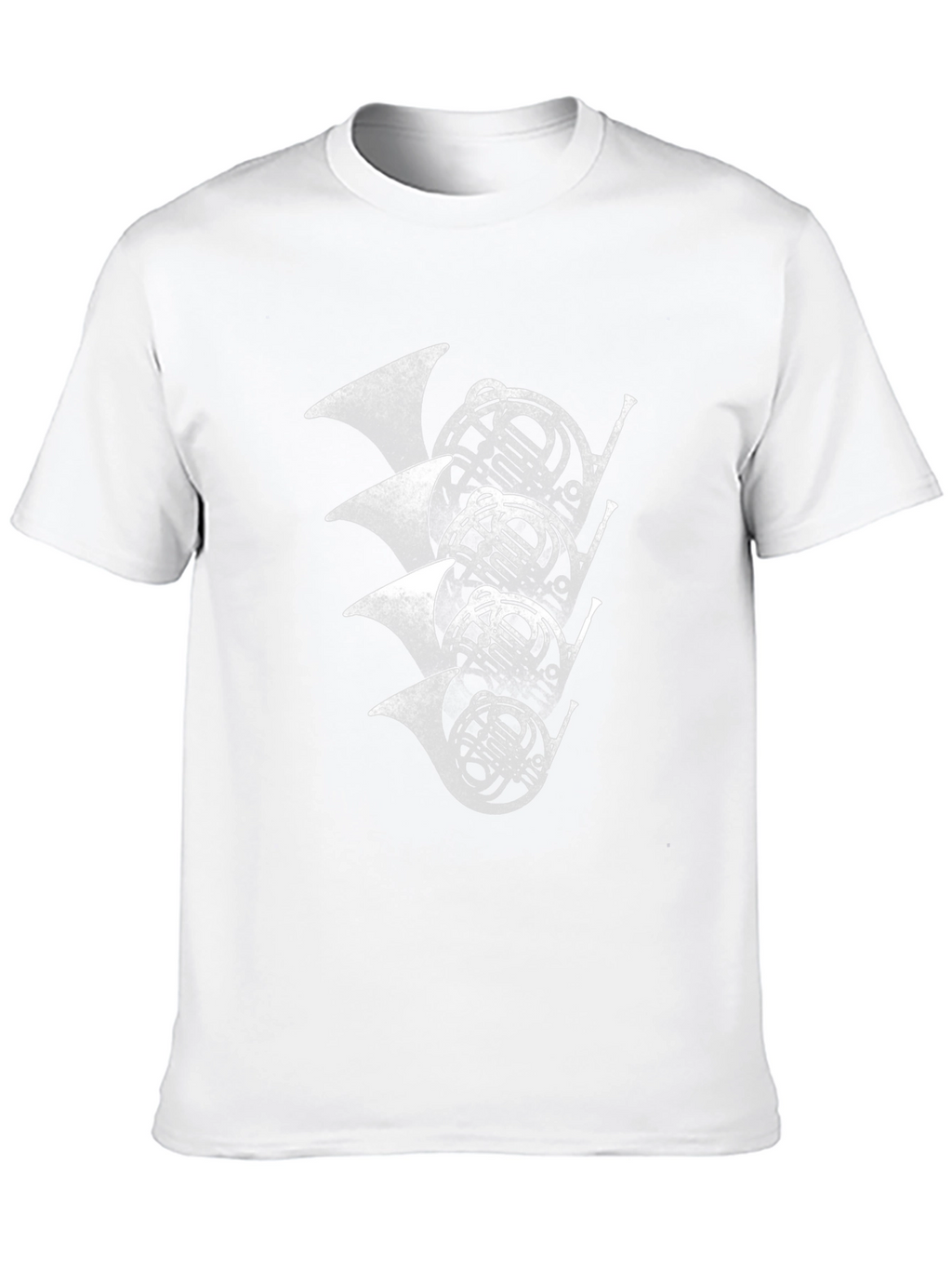French Horn T-Shirt - Music Lover Tee