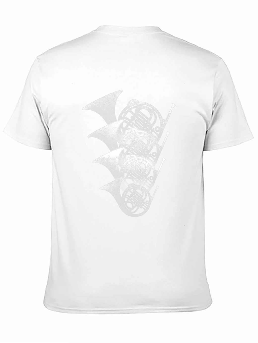 French Horn T-Shirt - Music Lover Tee