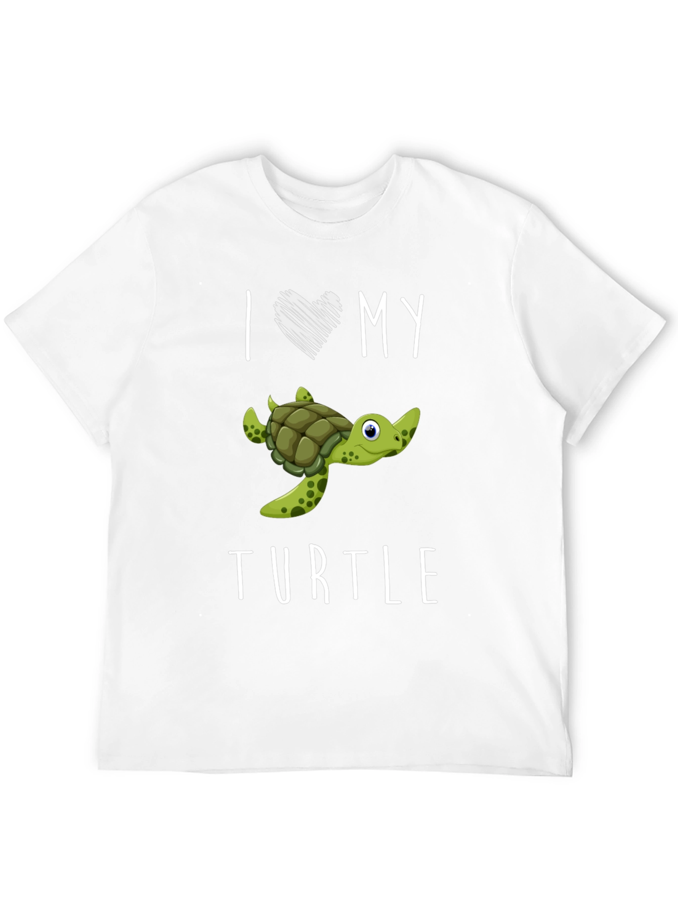 I Love My Turtle Graphic Tee