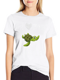 I Love My Turtle Graphic Tee