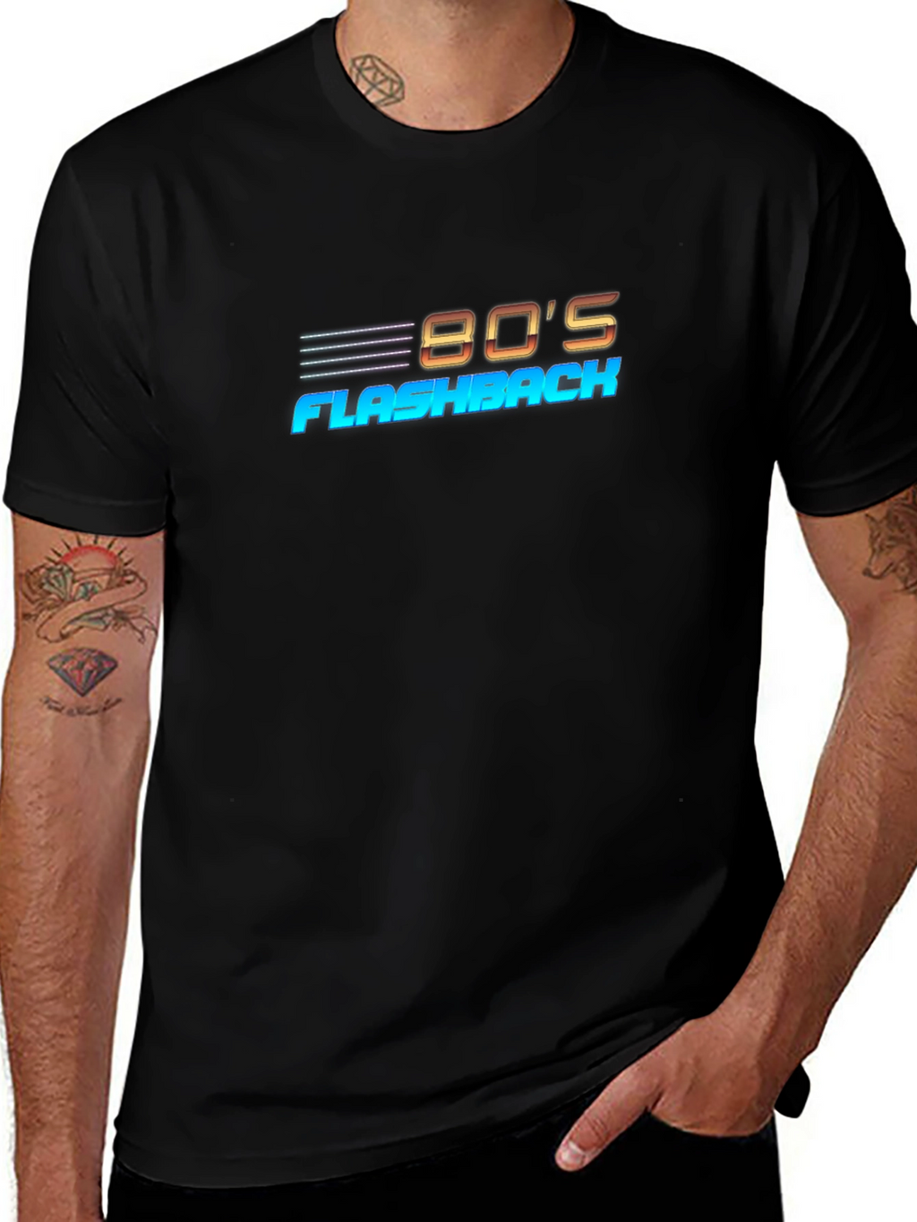 80s Flashback Graphic T-Shirt - Retro Style