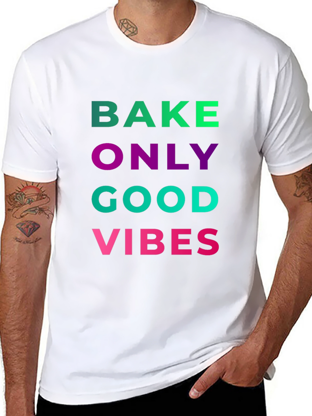 Bake Only Good Vibes T-Shirt