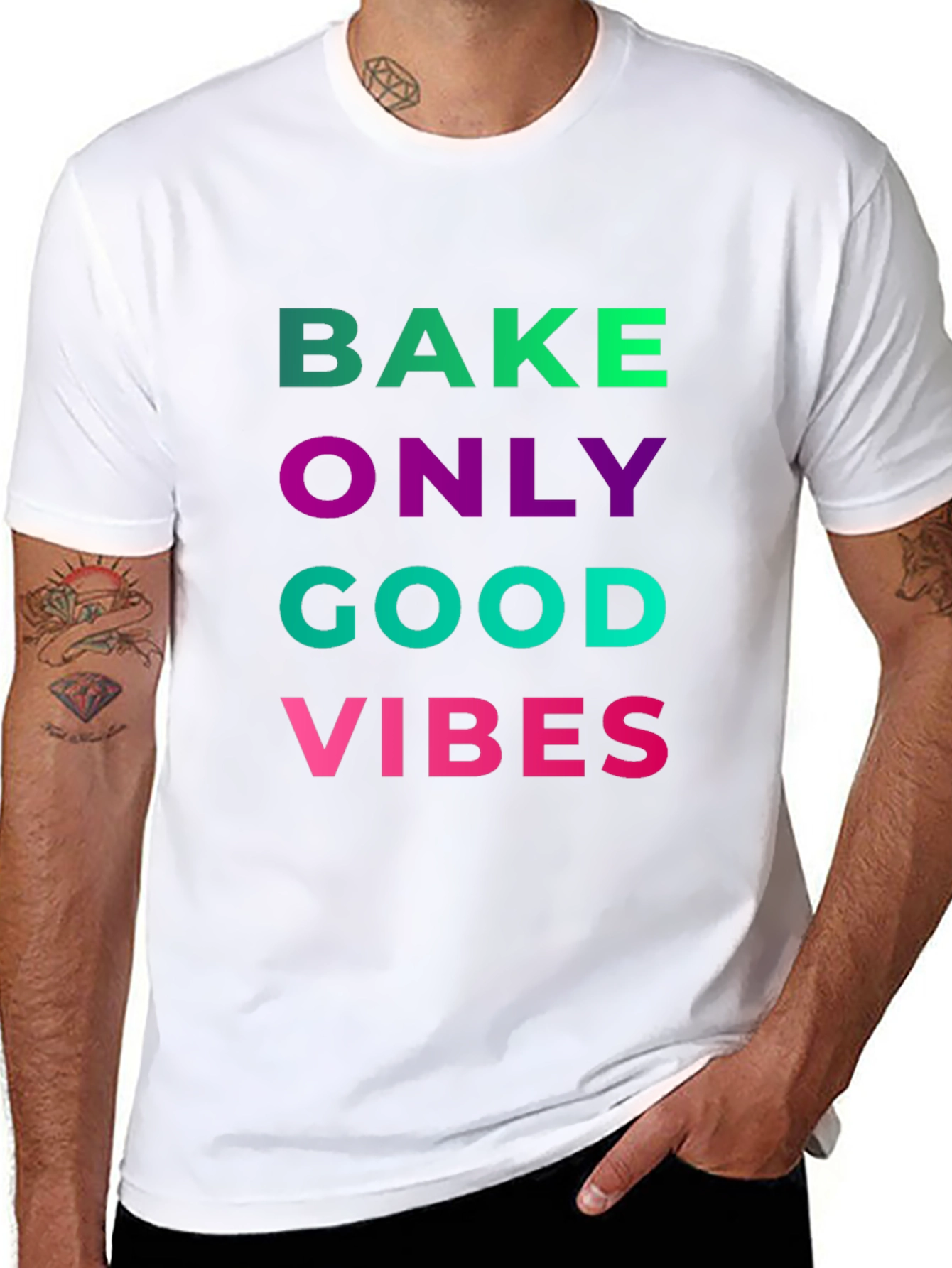 Bake Only Good Vibes T-Shirt