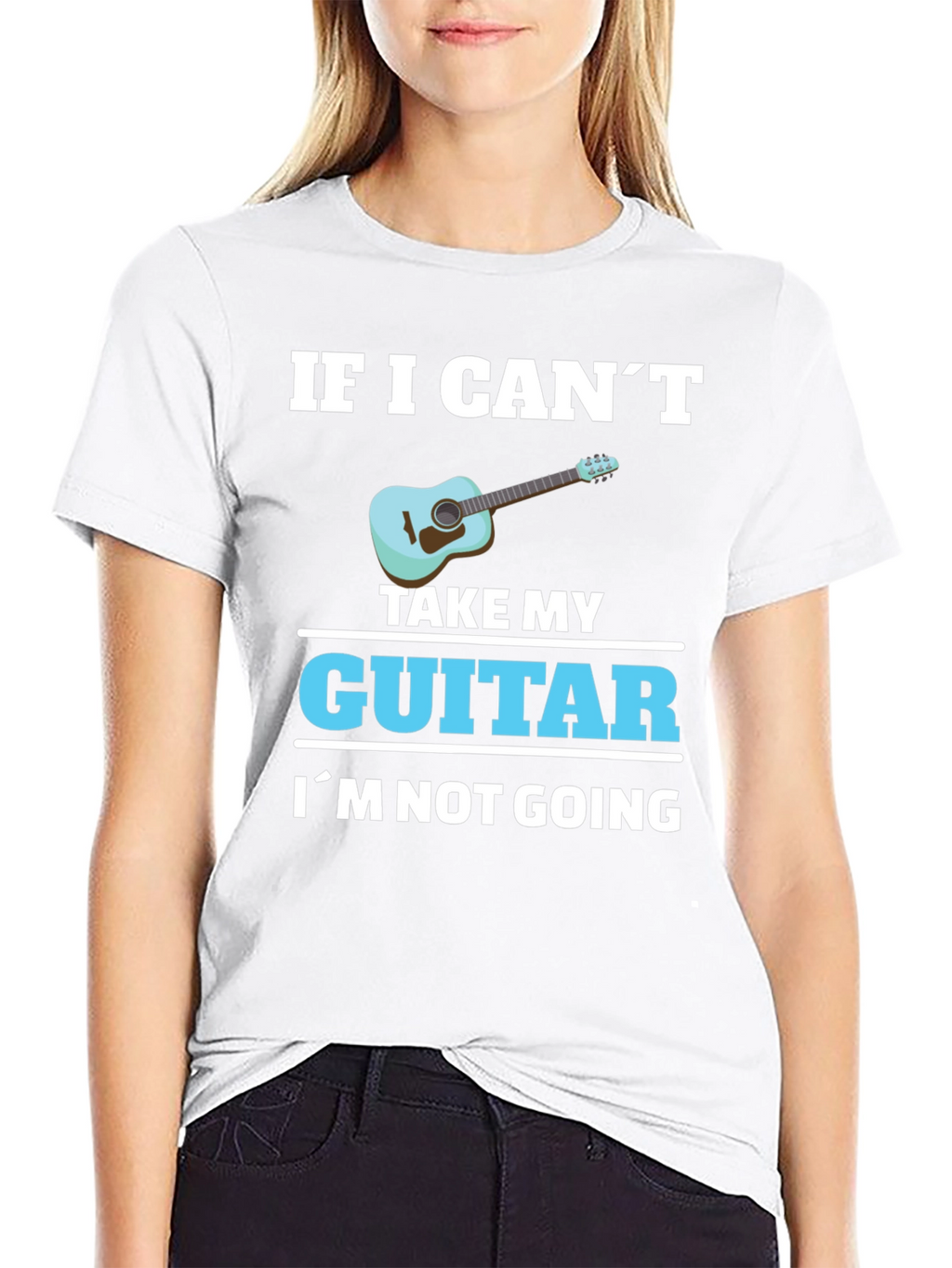 Guitar Lover T-Shirt: If I Cant Take My Guitar...