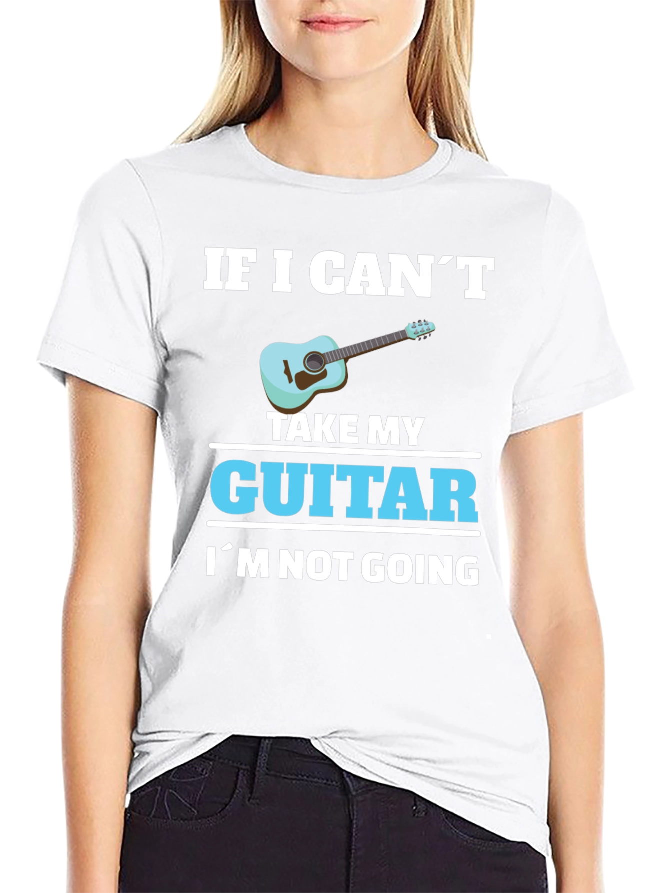 Guitar Lover T-Shirt: If I Cant Take My Guitar...