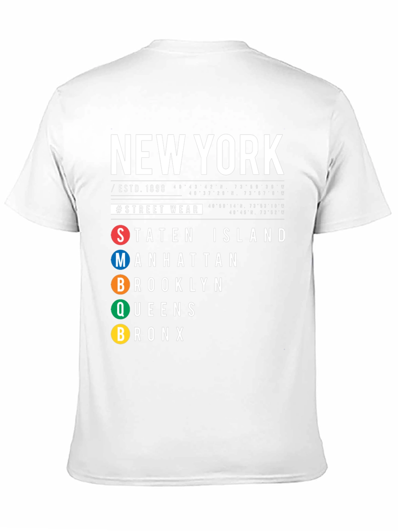 New York Subway T-Shirt City Pride Tee