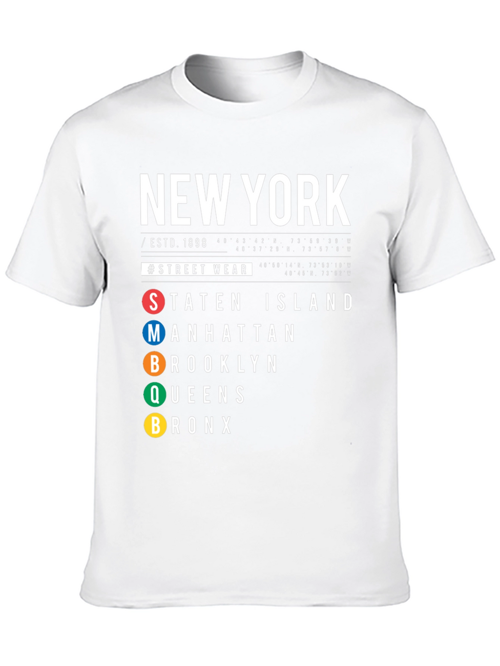 New York Subway T-Shirt City Pride Tee