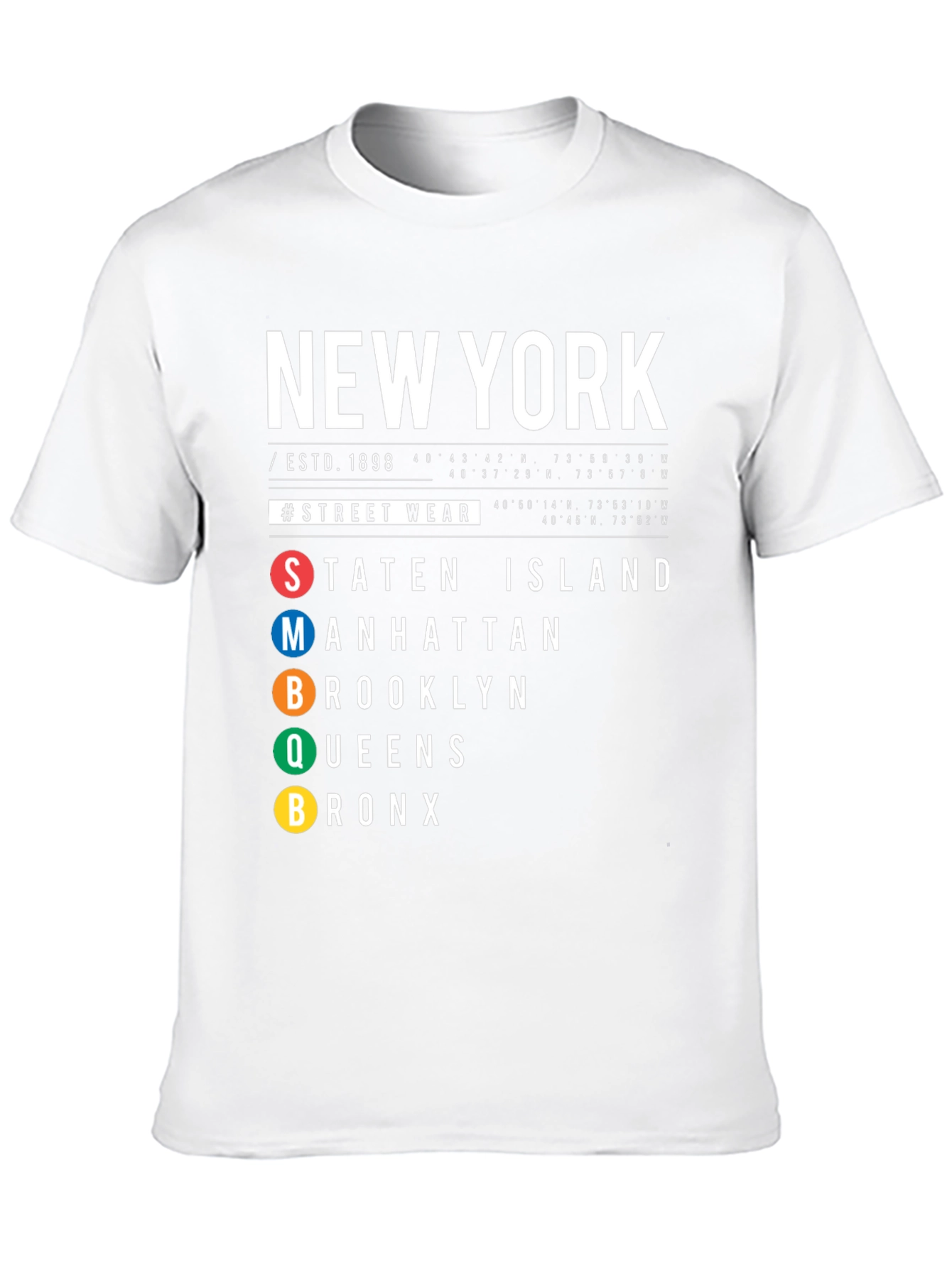 New York Subway T-Shirt City Pride Tee