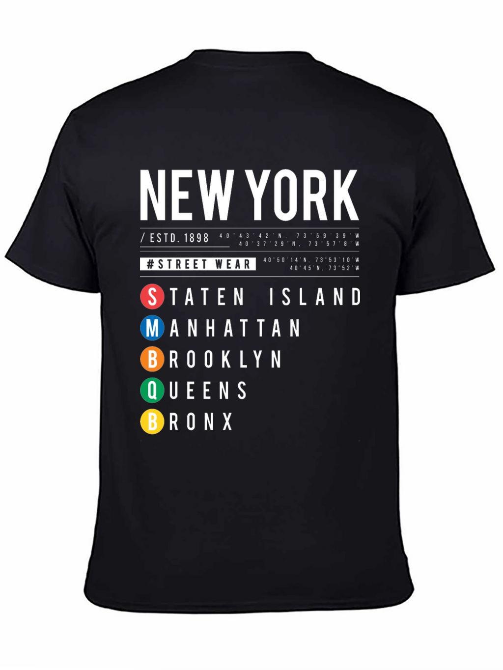 New York Subway T-Shirt City Pride Tee