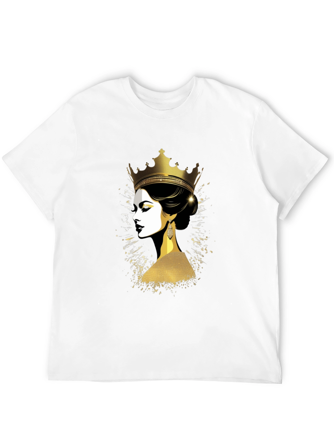Queen Graphic Black T-Shirt