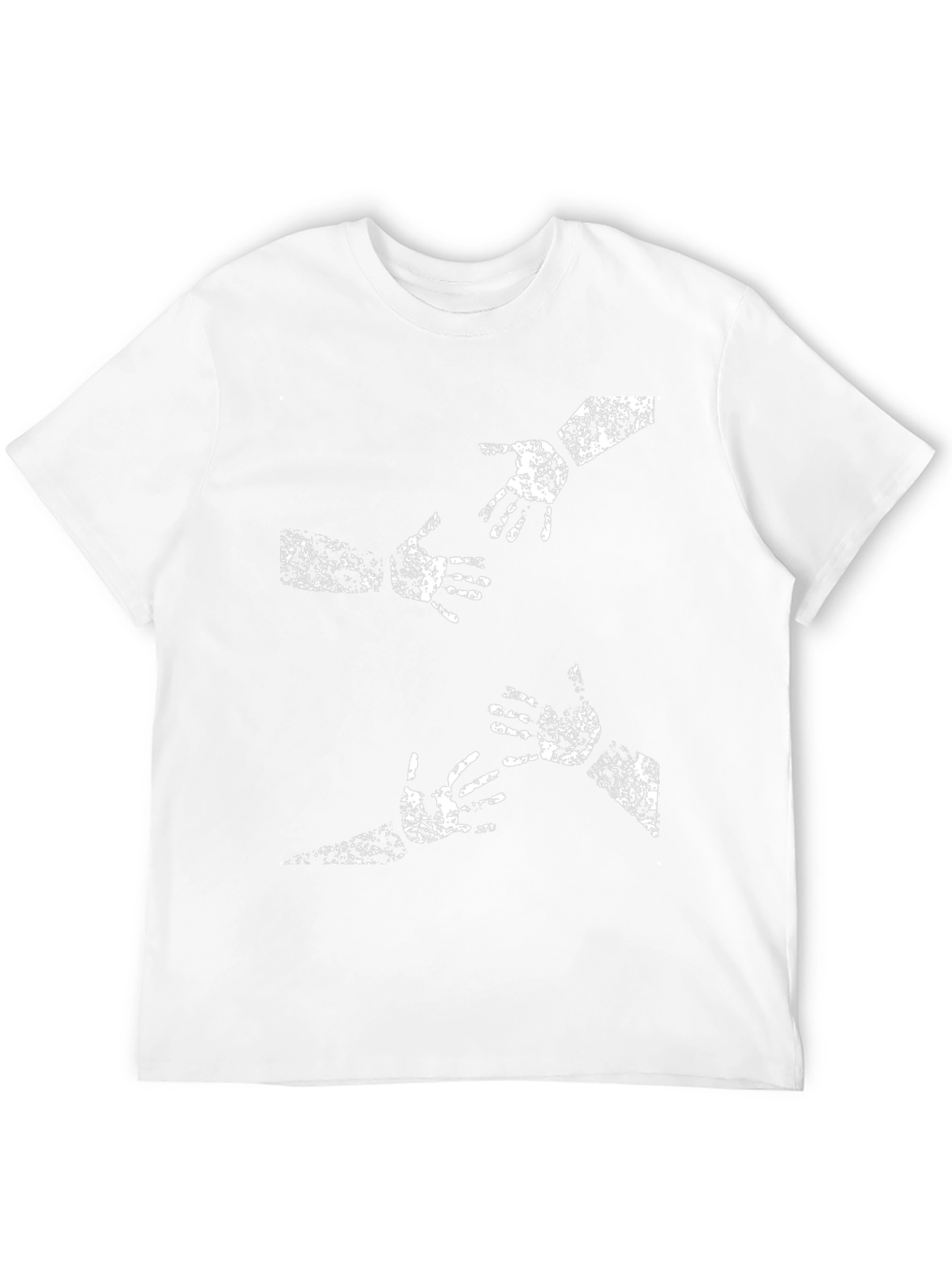 Reach Out Graphic Tee - Soft Cotton Black T-Shirt