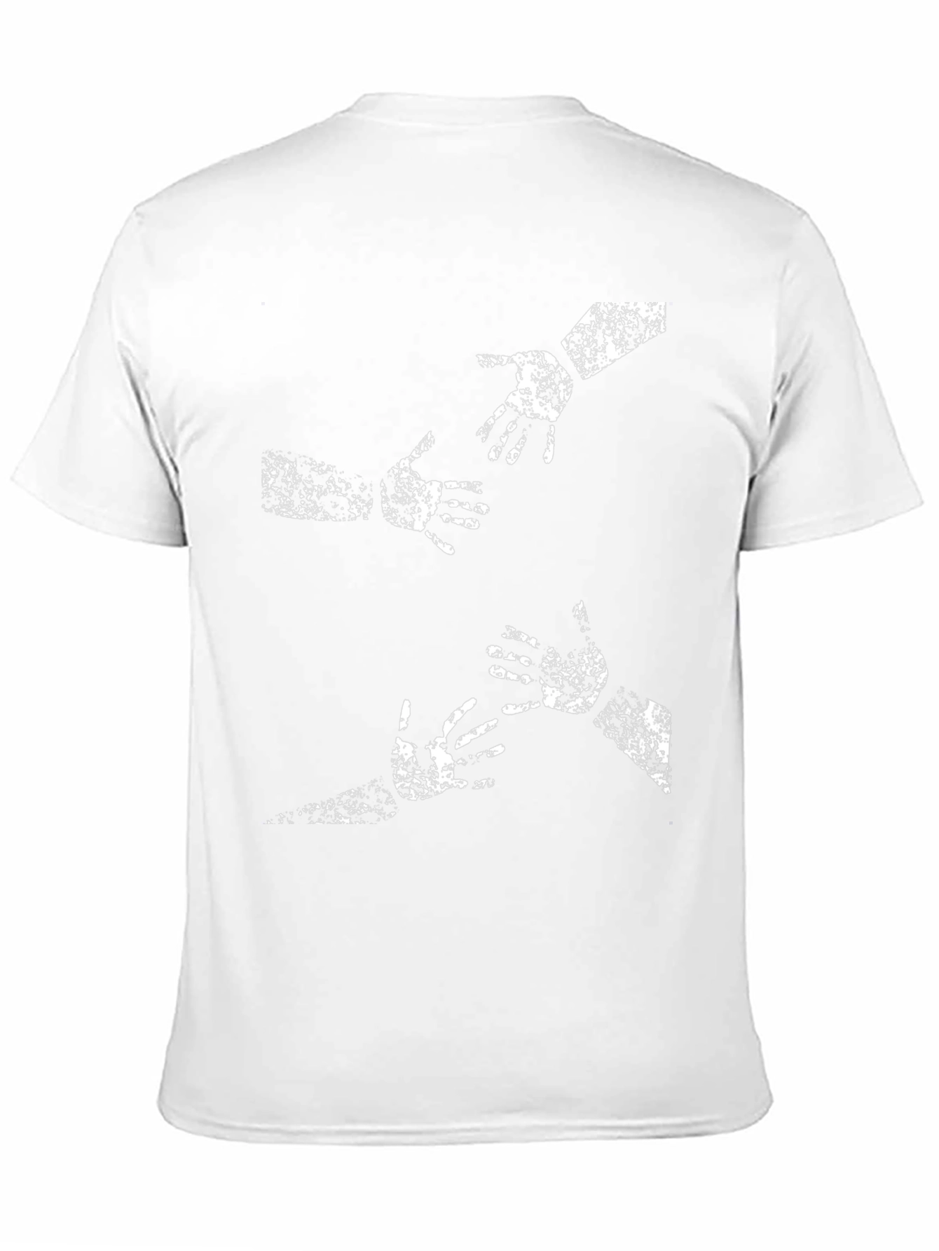 Reach Out Graphic Tee - Soft Cotton Black T-Shirt