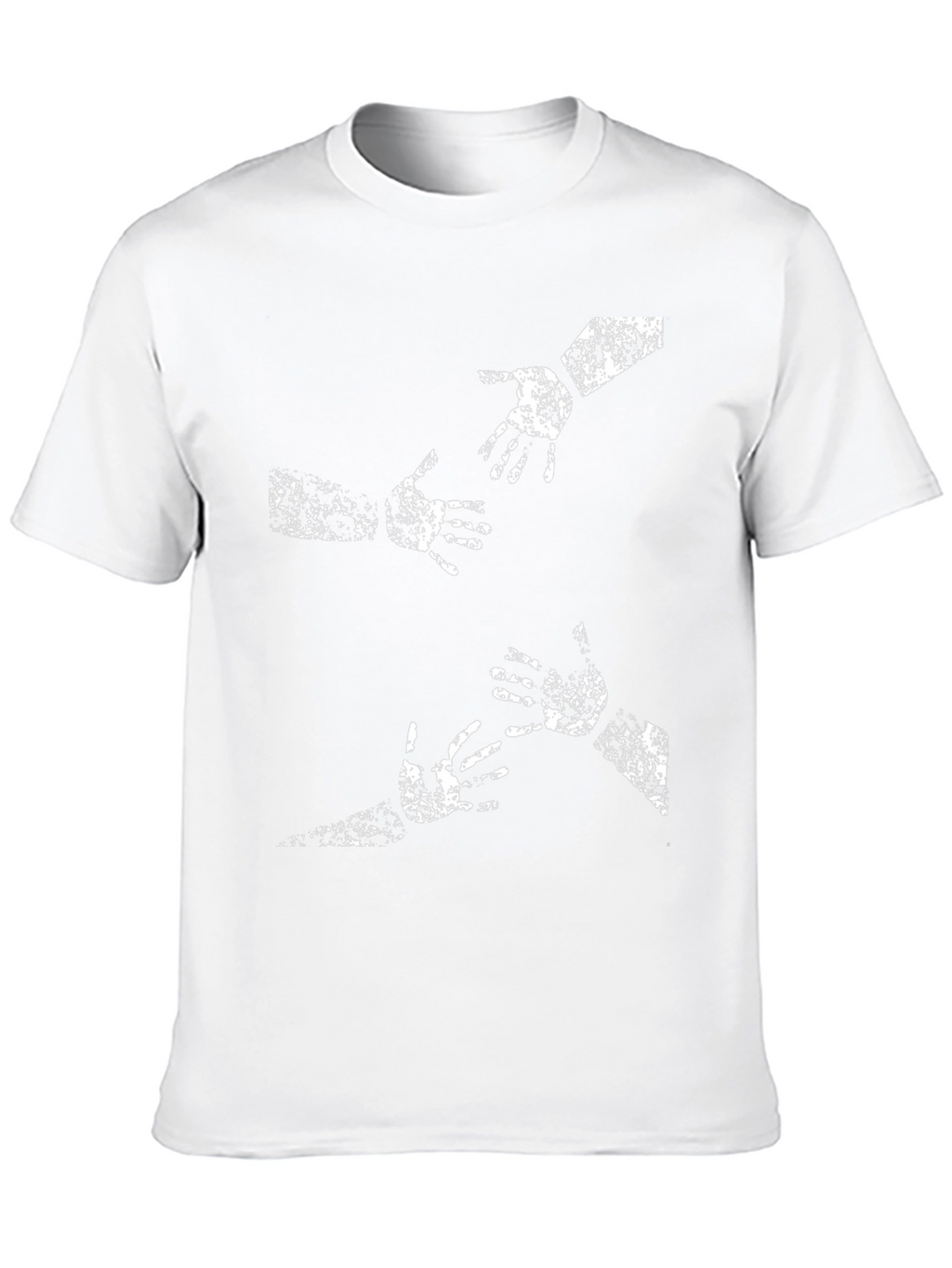 Reach Out Graphic Tee - Soft Cotton Black T-Shirt