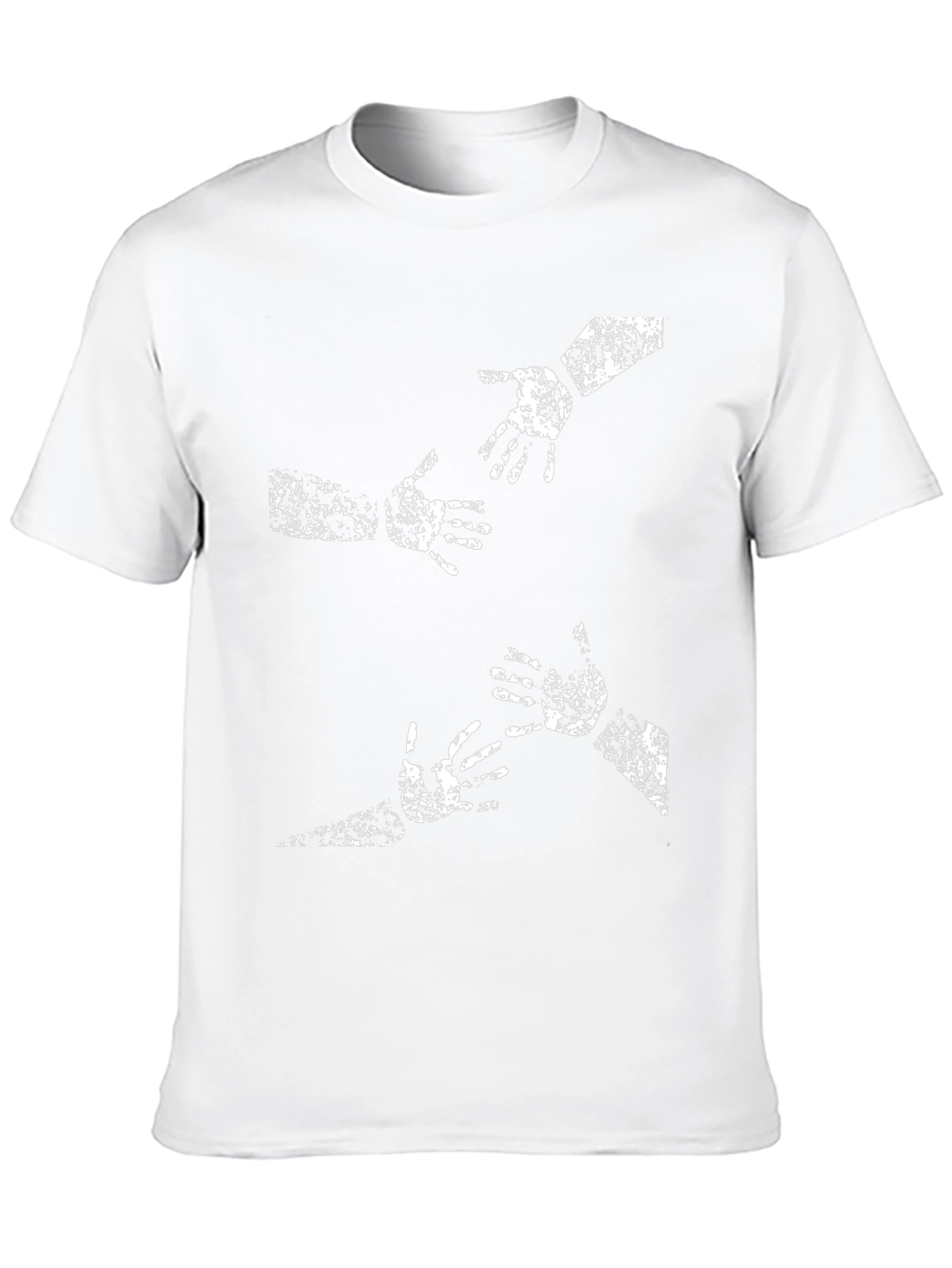 Reach Out Graphic Tee - Soft Cotton Black T-Shirt