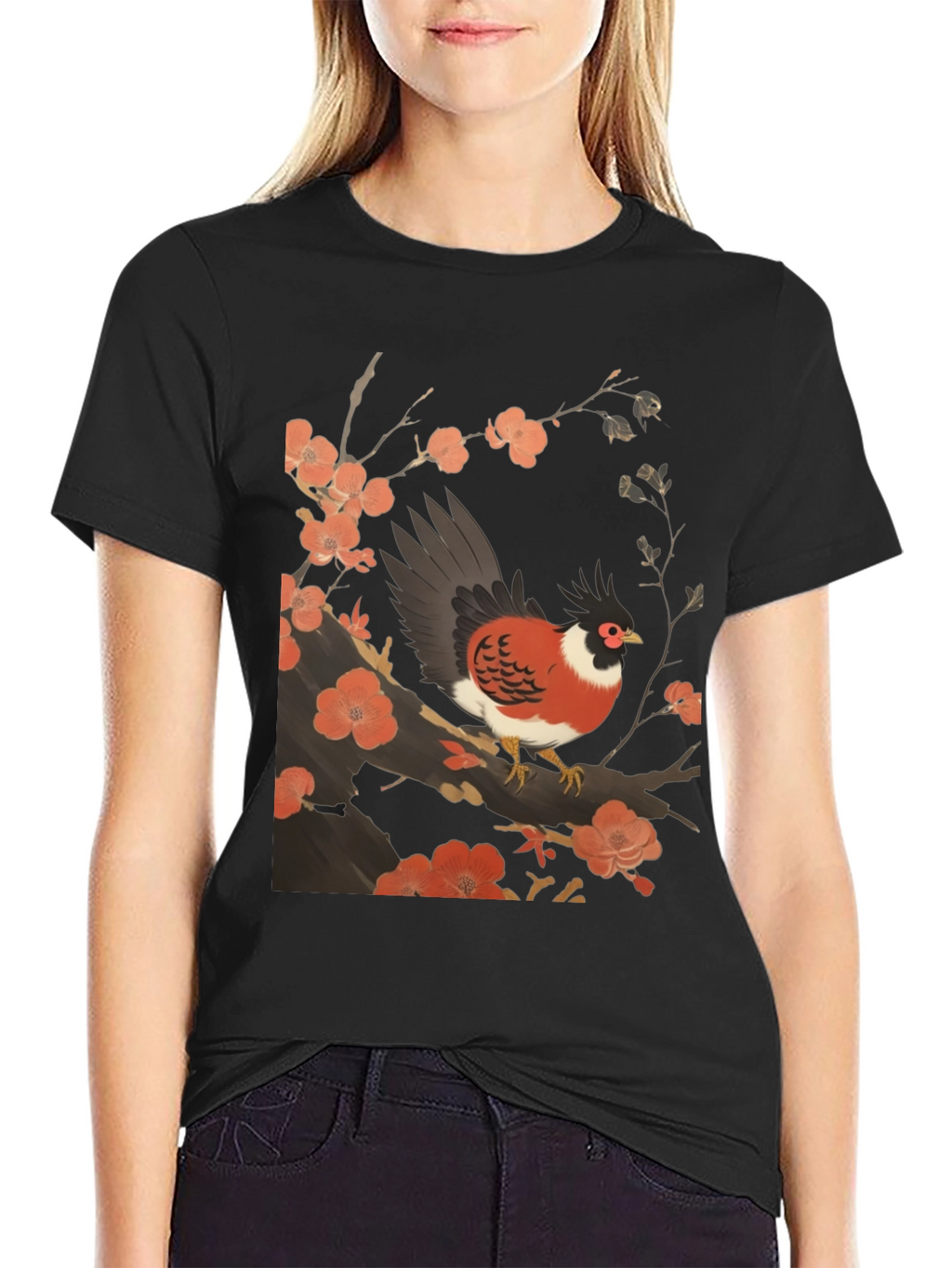 Bird and Blossoms Graphic Tee