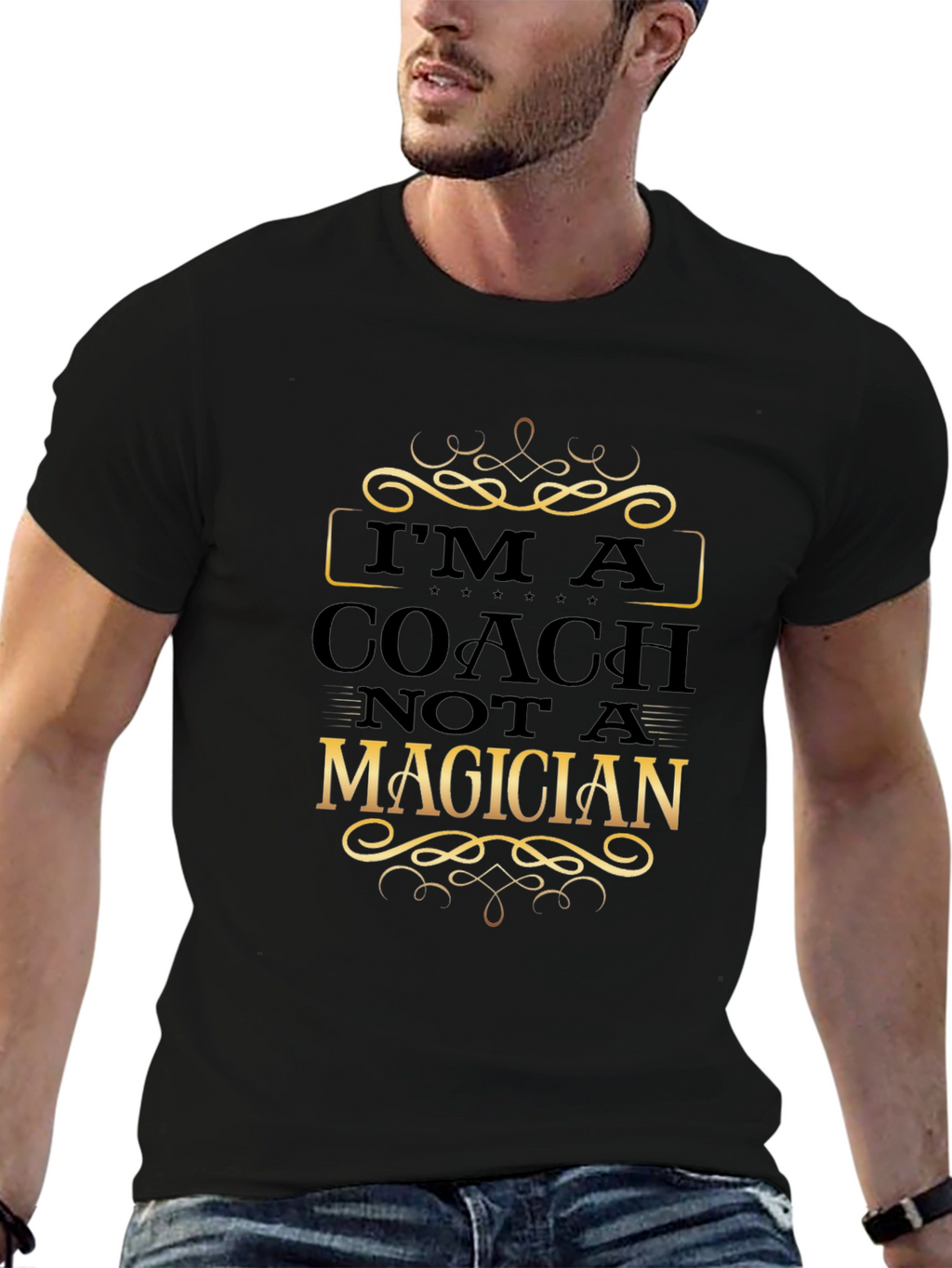 Coach Not Magician Graphic T-Shirt