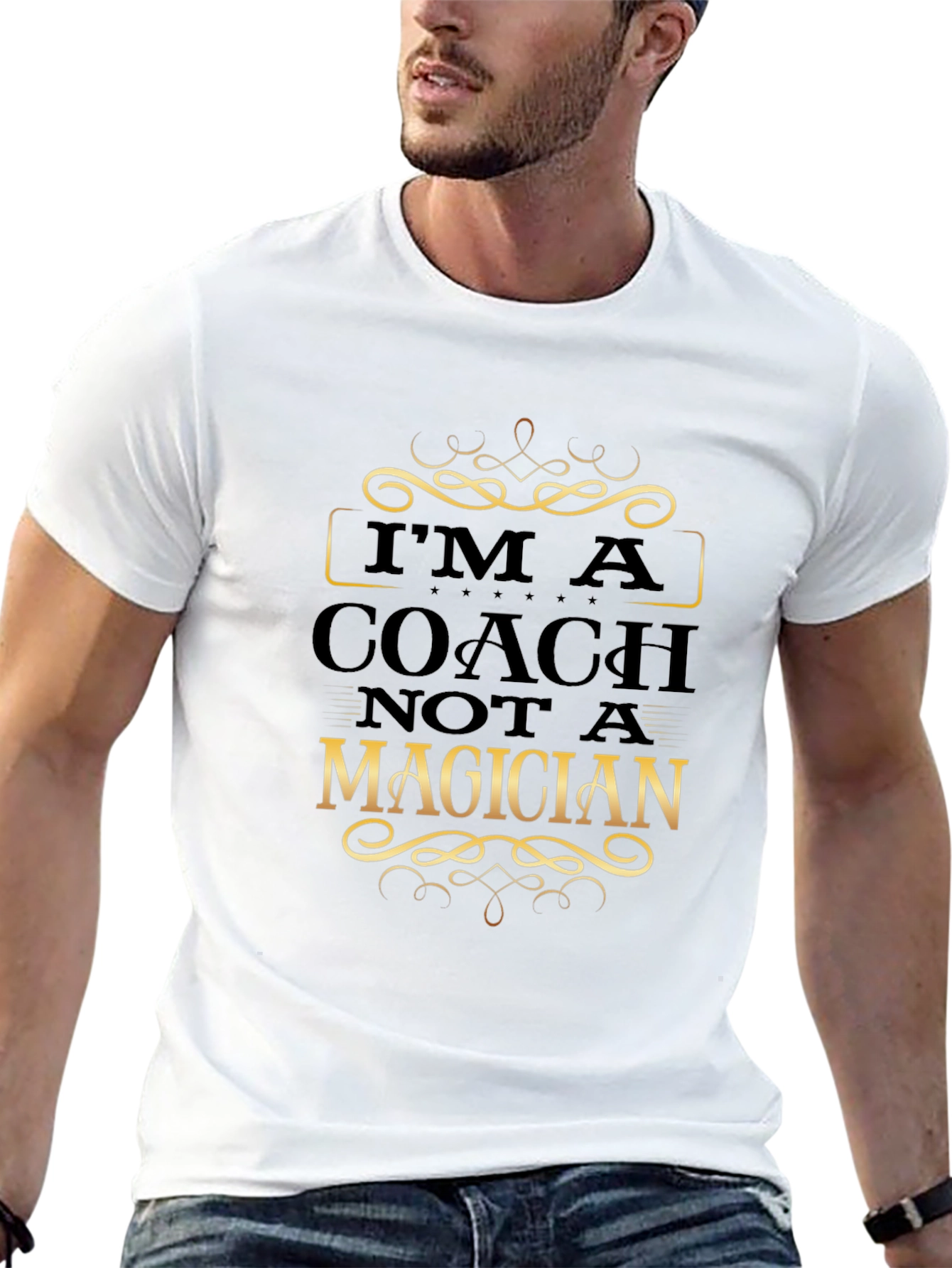 Coach Not Magician Graphic T-Shirt