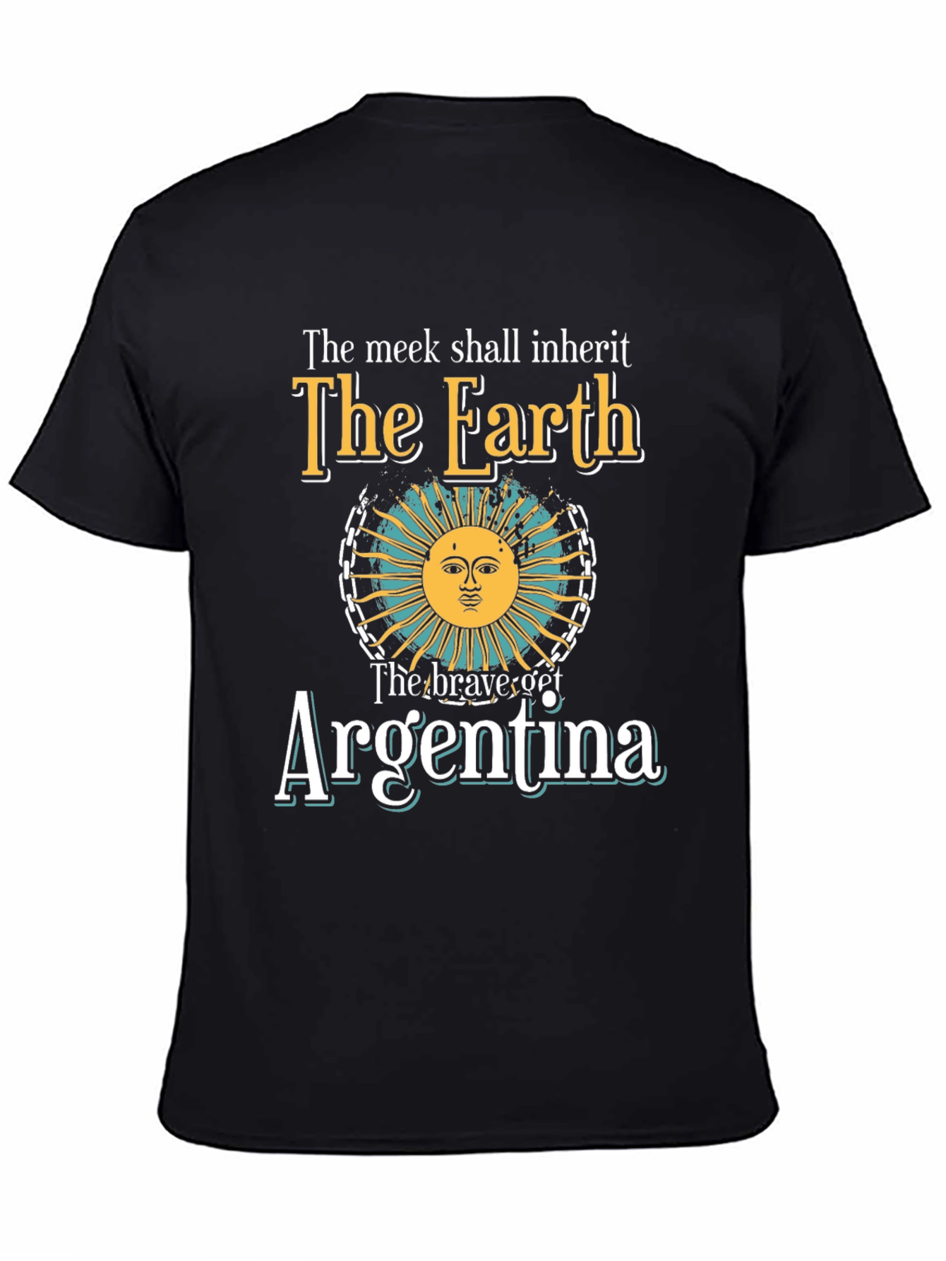 Argentina T-Shirt - The Meek Shall Inherit Tee