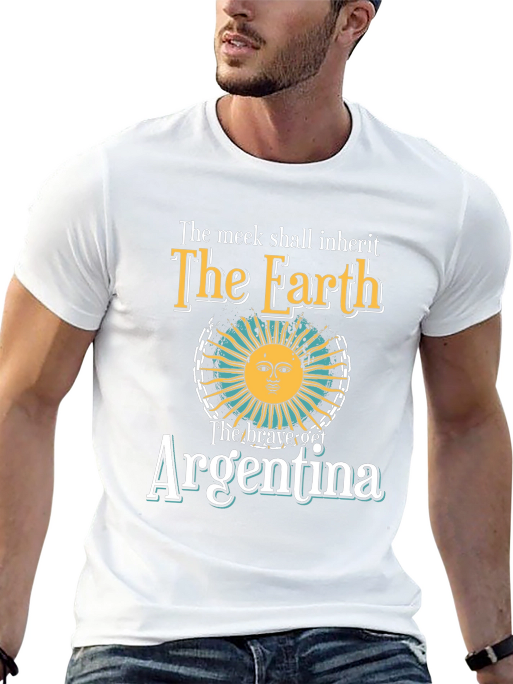 Argentina T-Shirt - The Meek Shall Inherit Tee