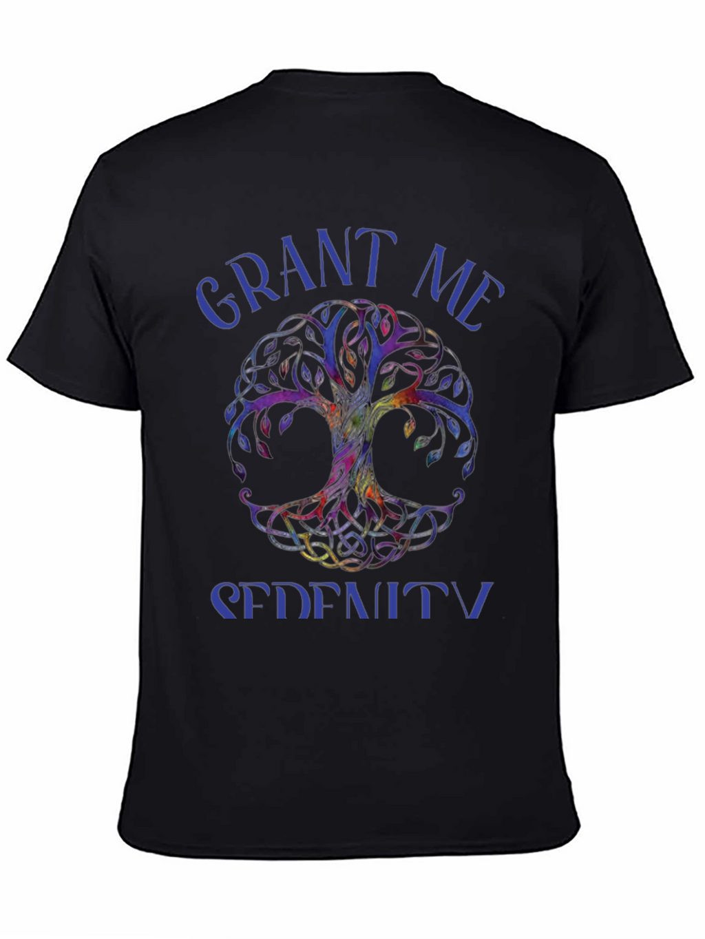 Grant Me Serenity Tree Graphic T-Shirt