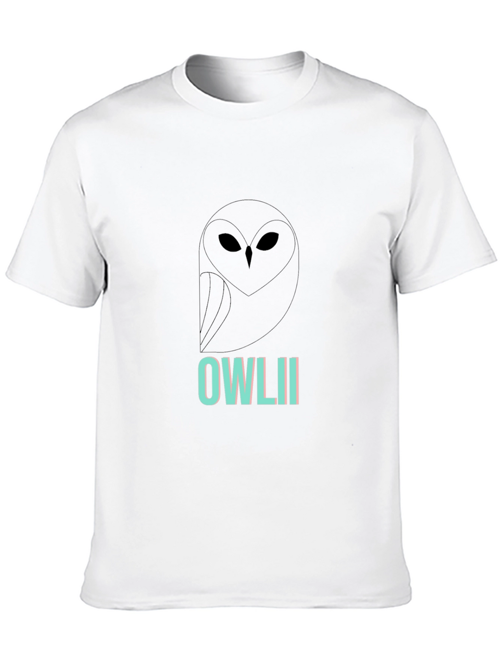 Stylish Owl Graphic Print Black T-Shirt