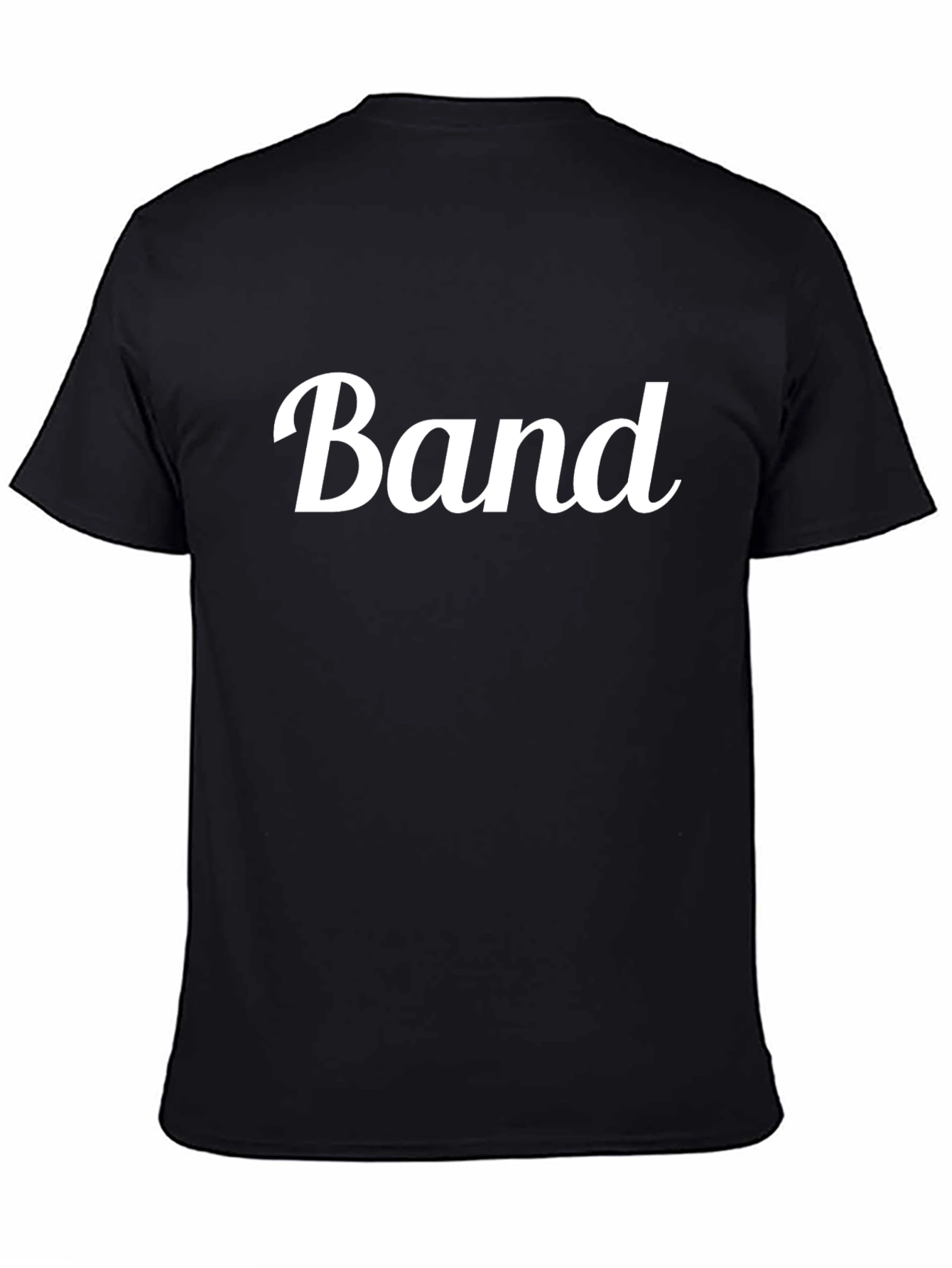 Band T-Shirt - Classic Black Tee for Music Lovers
