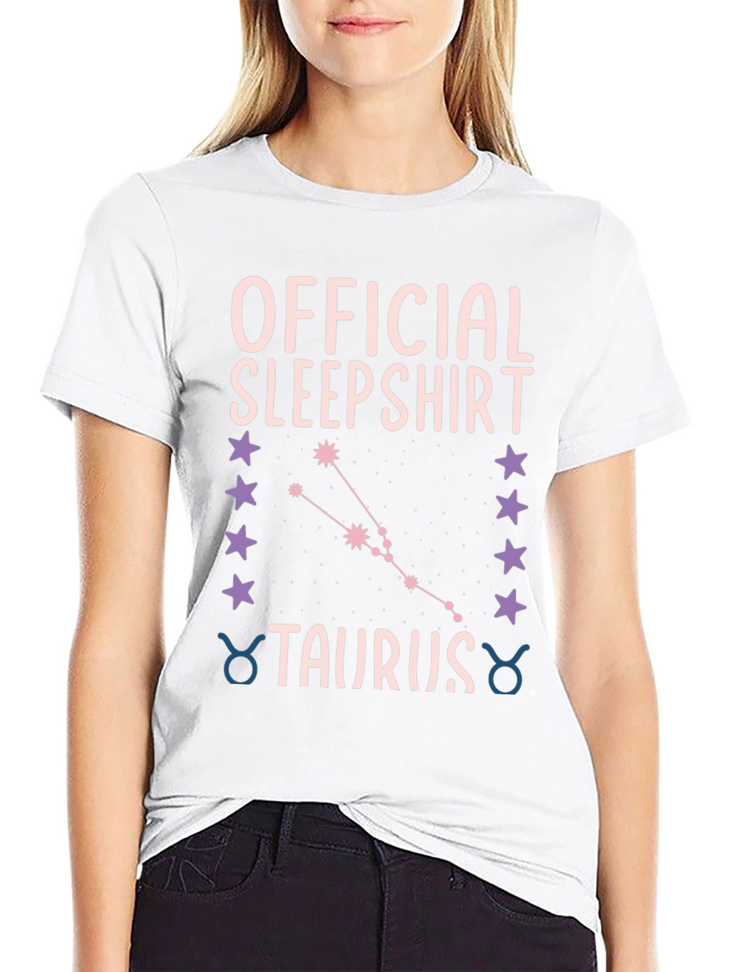 Taurus Zodiac Sleepshirt Constellation Tee