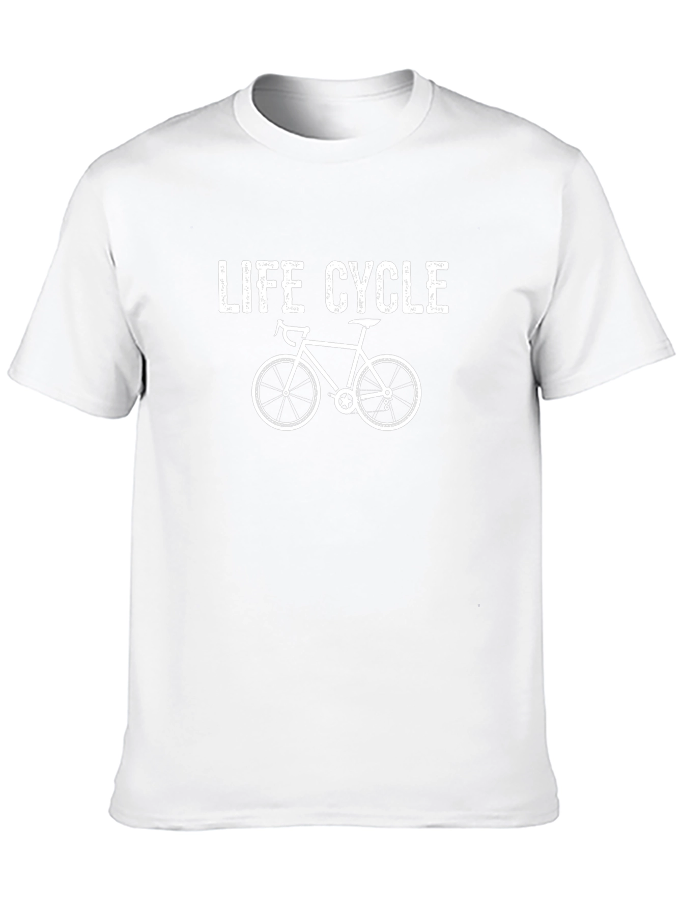 Life Cycle Bike T-Shirt - Cycling Enthusiast Apparel