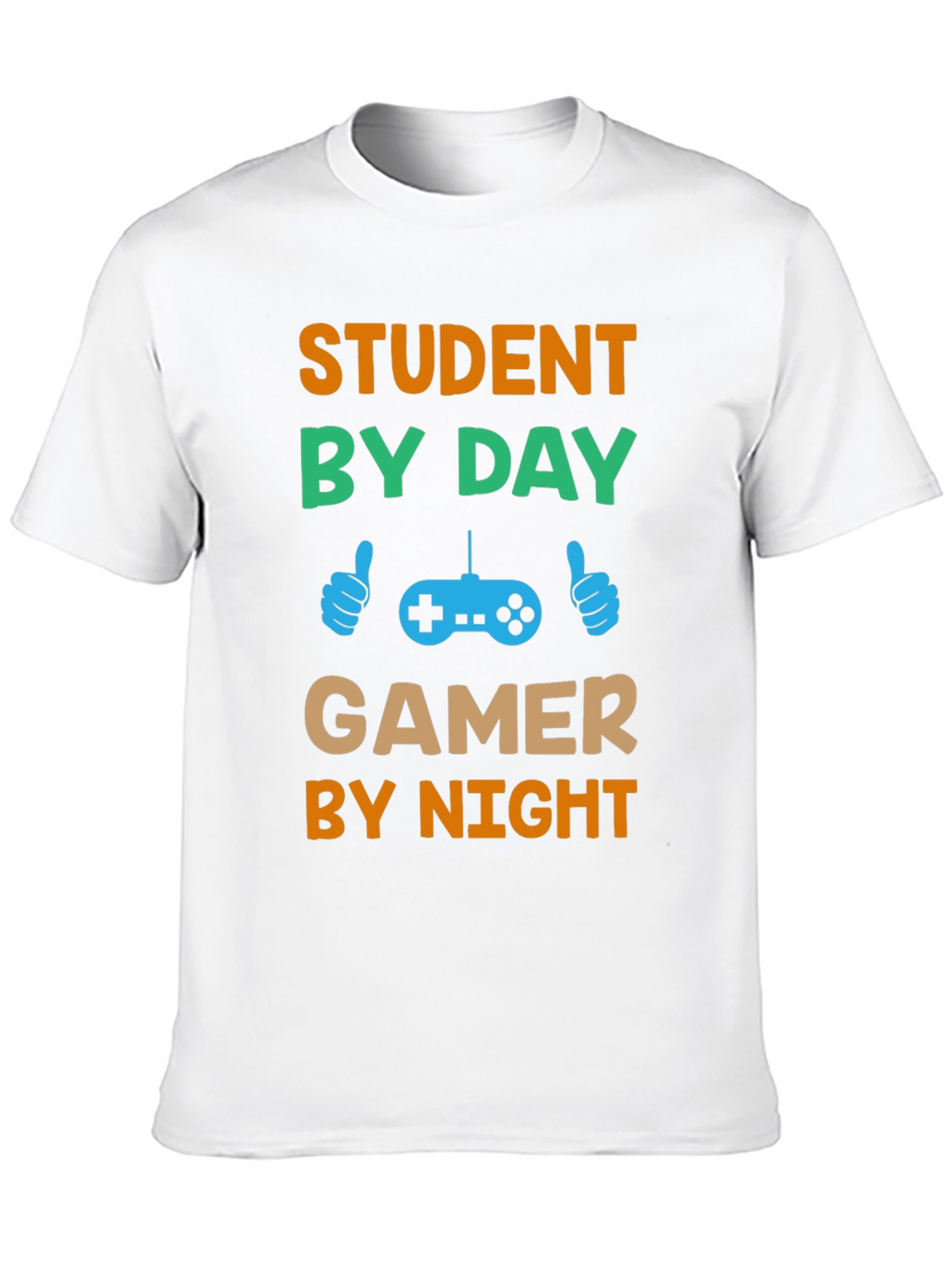 Student by Day Gamer by Night T-Shirt