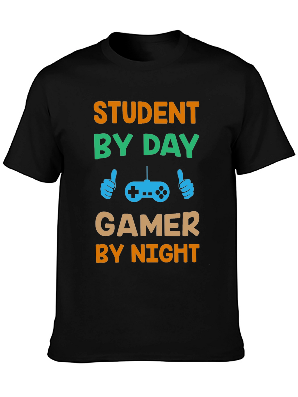 Student by Day Gamer by Night T-Shirt