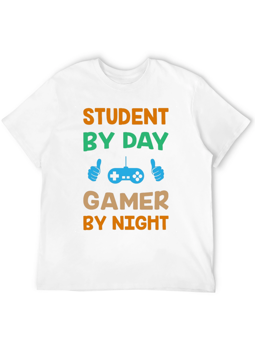 Student by Day Gamer by Night T-Shirt