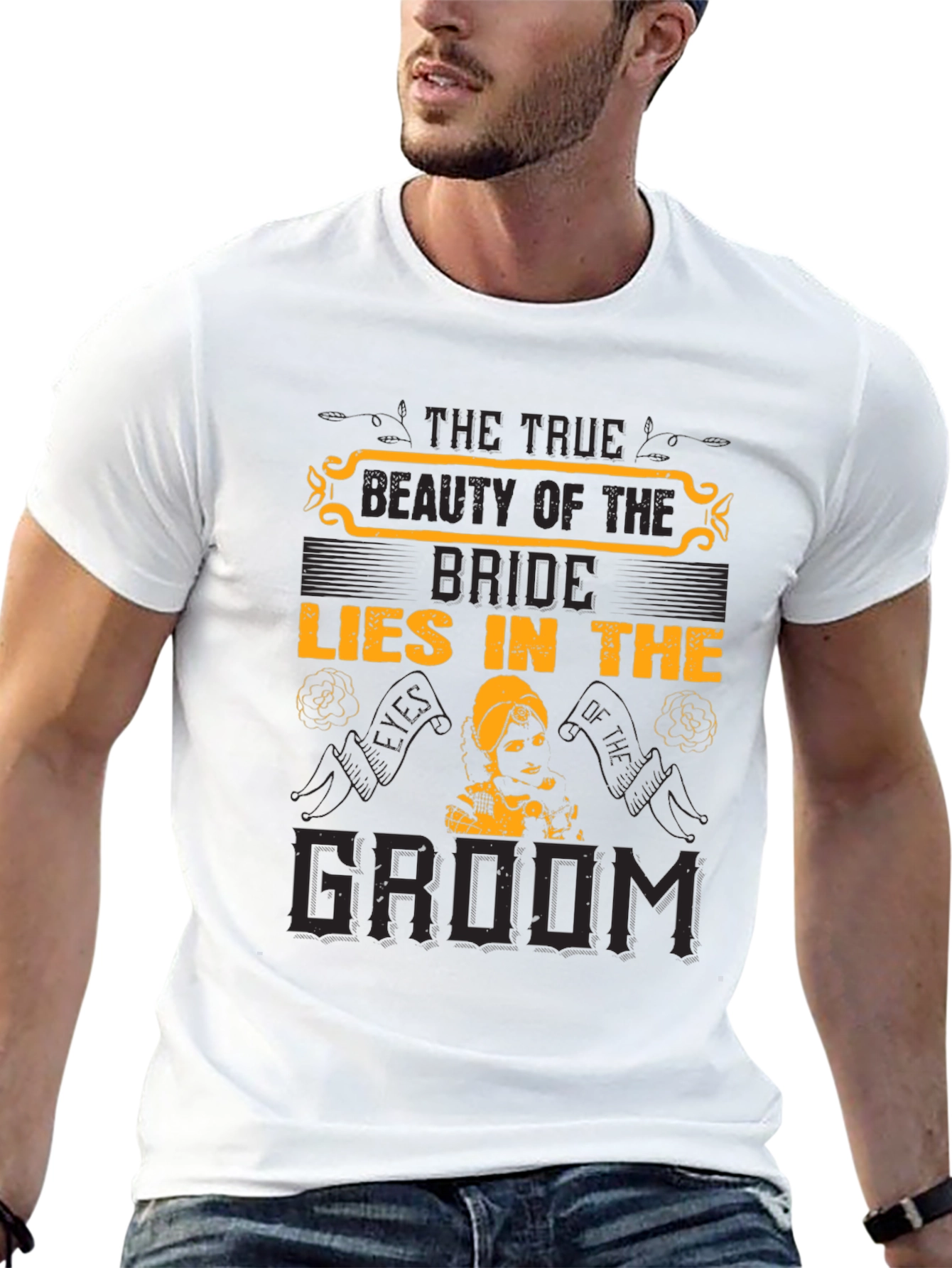 Bride and Groom Graphic T-Shirt
