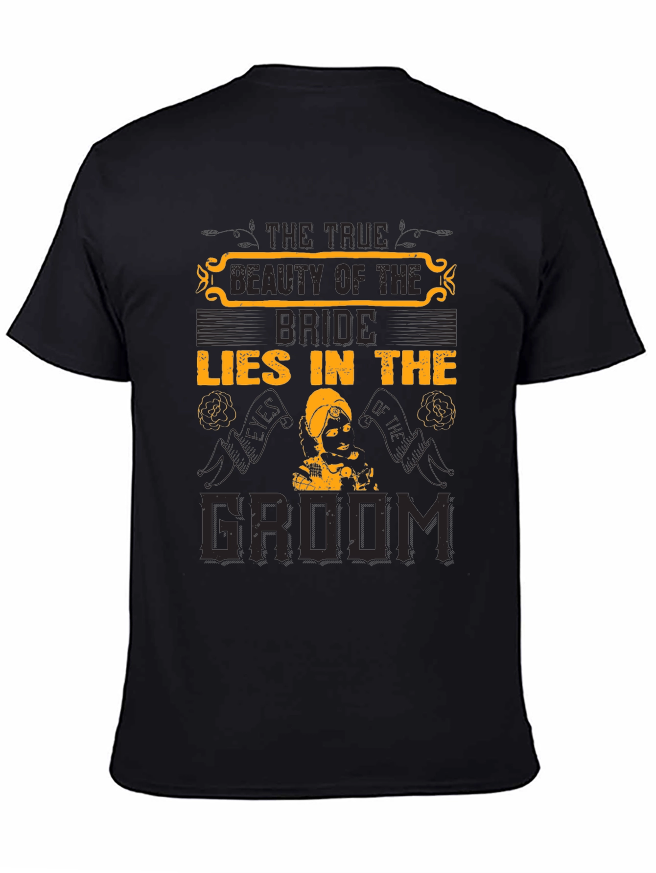 Bride and Groom Graphic T-Shirt