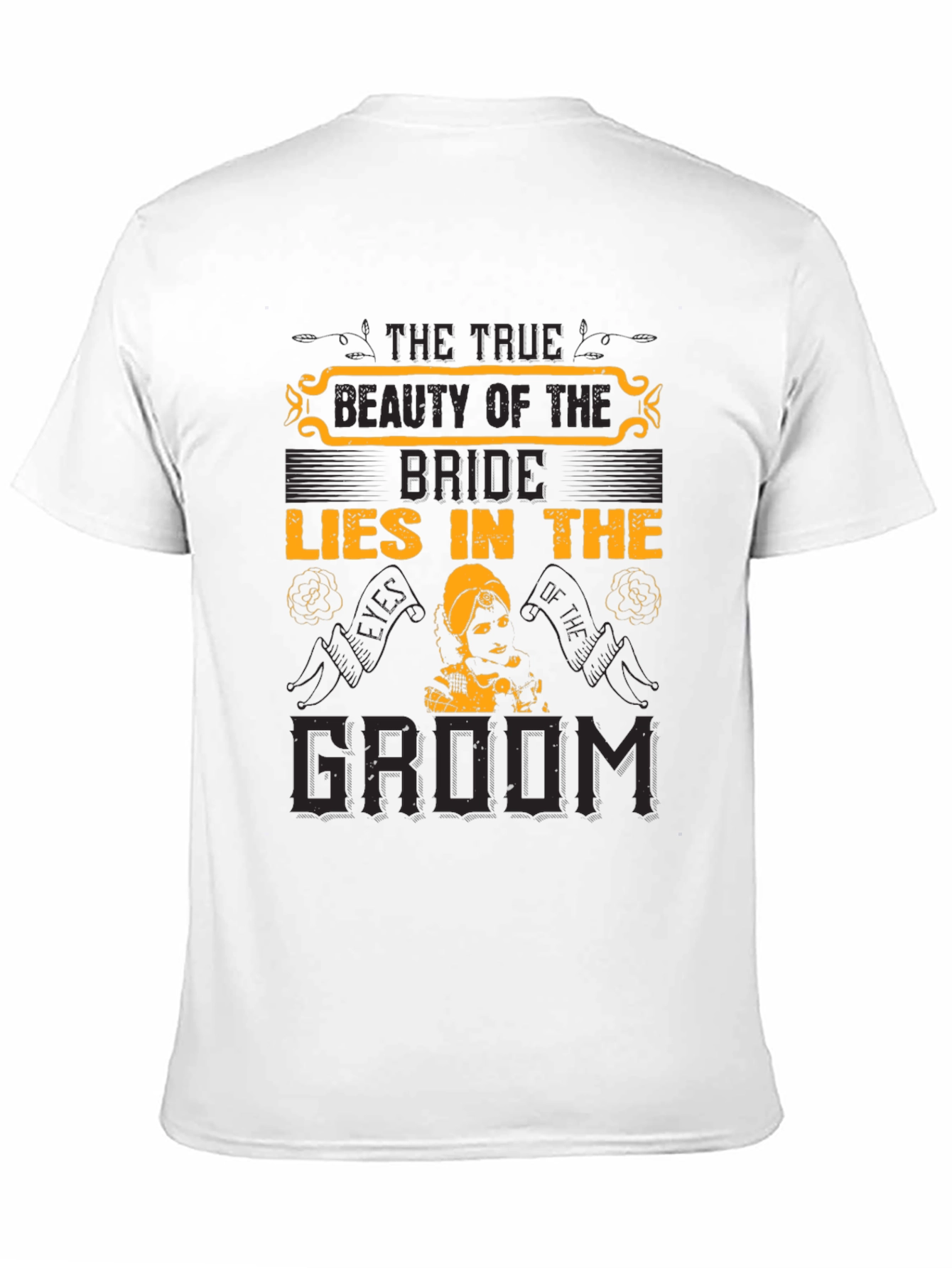 Bride and Groom Graphic T-Shirt