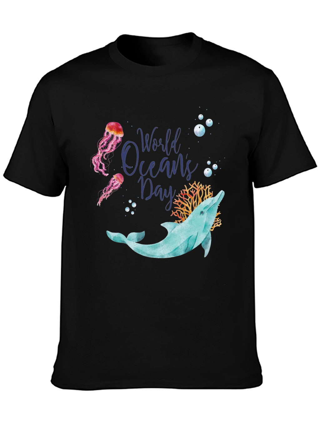 World Oceans Day Dolphin T-Shirt