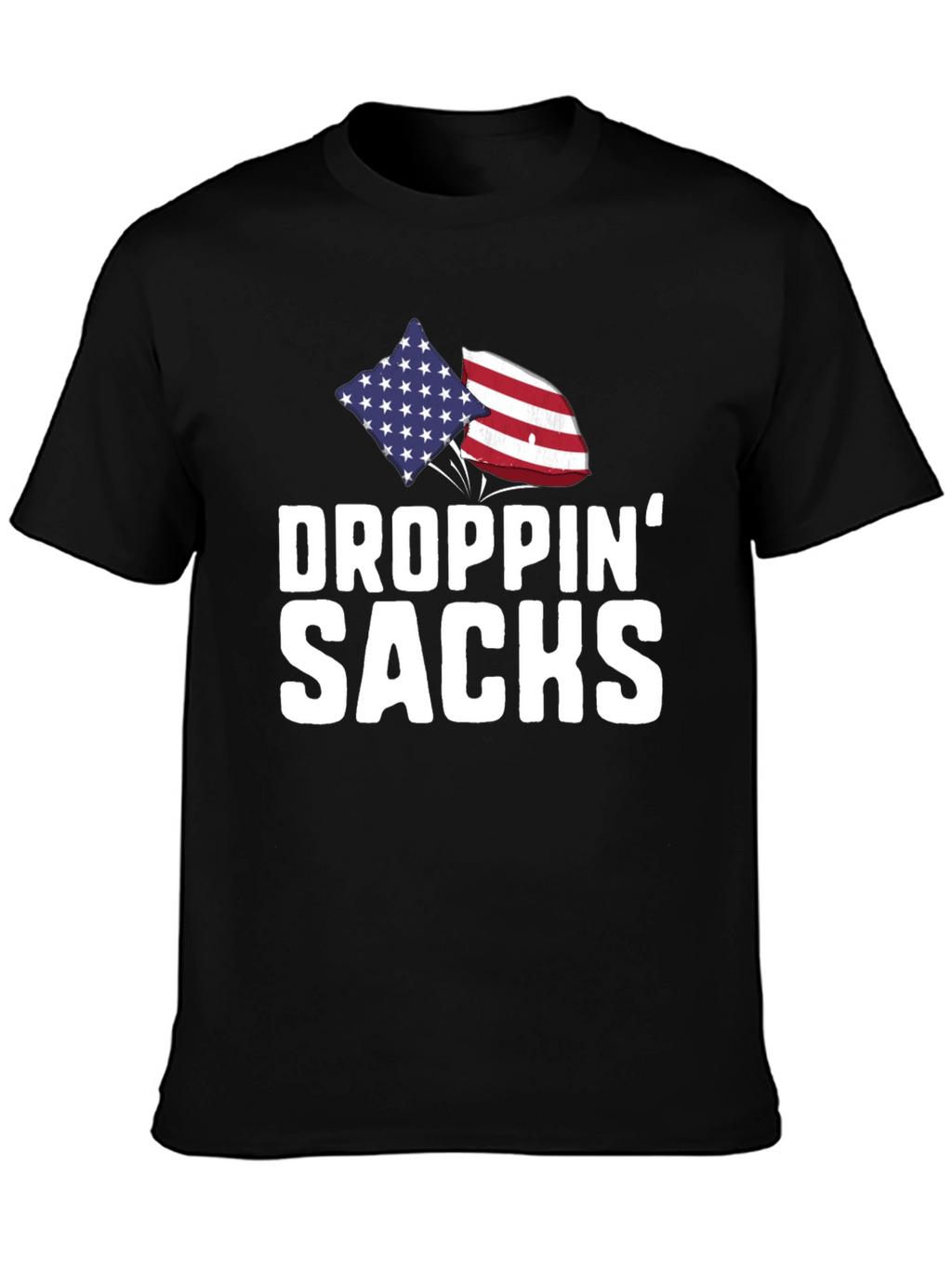 Droppin Sacks Patriotic T-Shirt