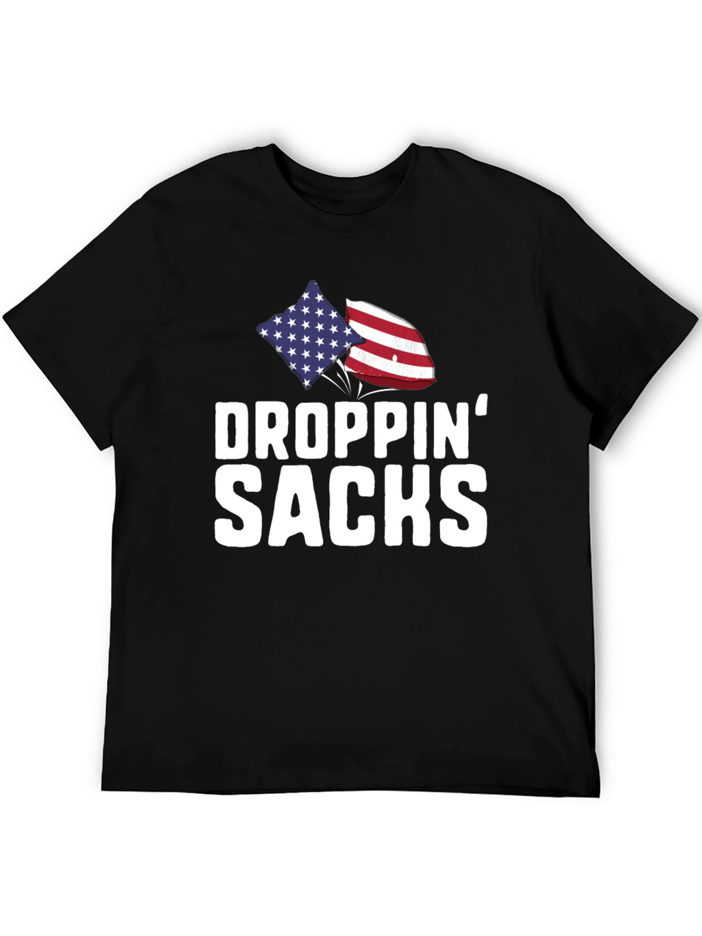 Droppin Sacks Patriotic T-Shirt
