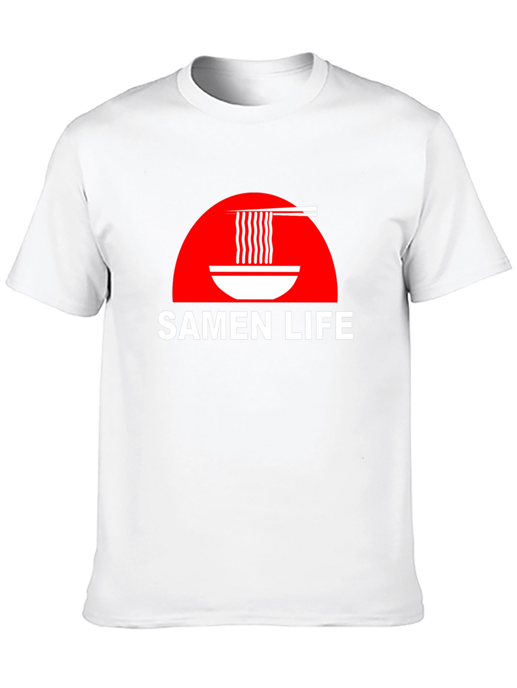 Samen Life Ramen Bowl Graphic T-Shirt
