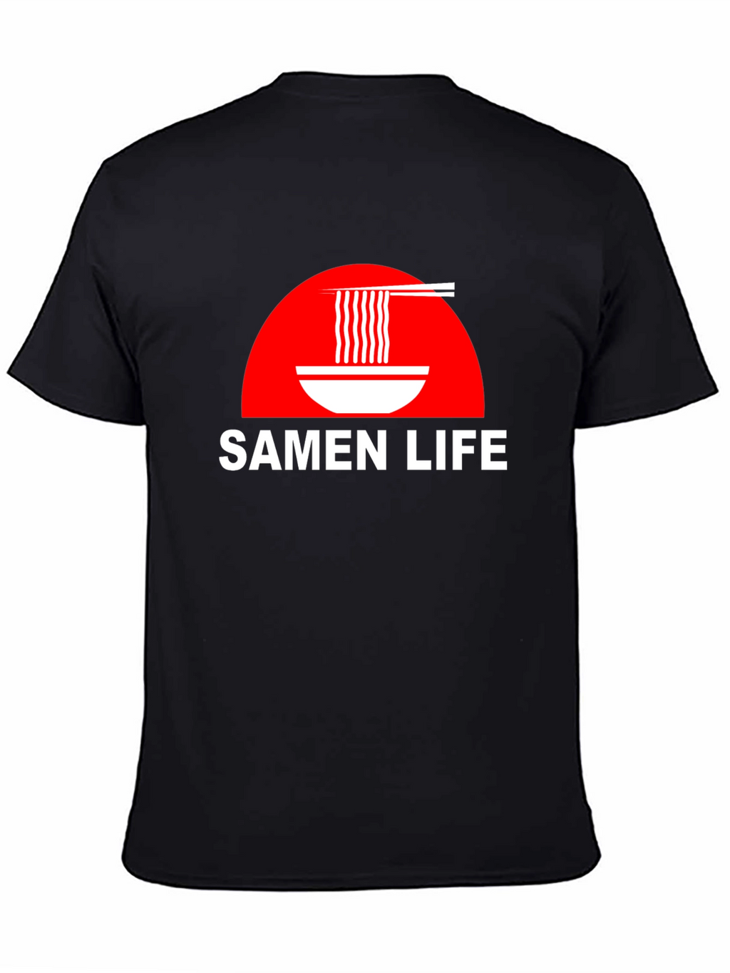 Samen Life Ramen Bowl Graphic T-Shirt