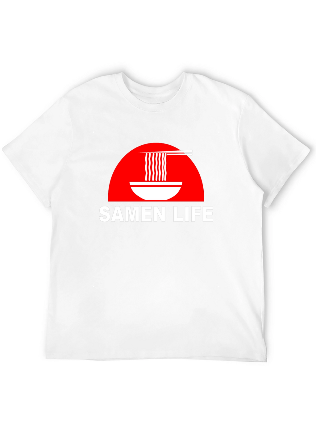 Samen Life Ramen Bowl Graphic T-Shirt