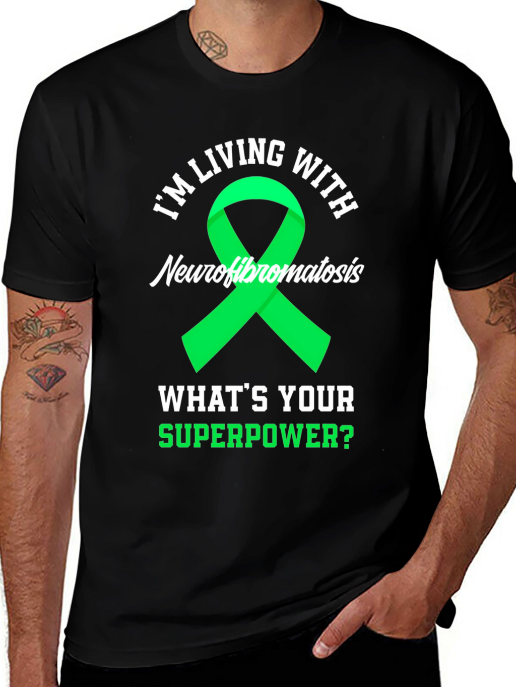 Neurofibromatosis Awareness T-Shirt - Whats Your Superpower?