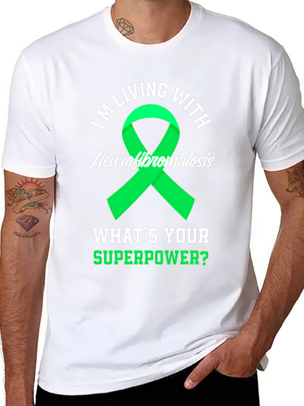 Neurofibromatosis Awareness T-Shirt - Whats Your Superpower?